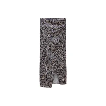 ZARA Casual Long Skirts Women's Yellow