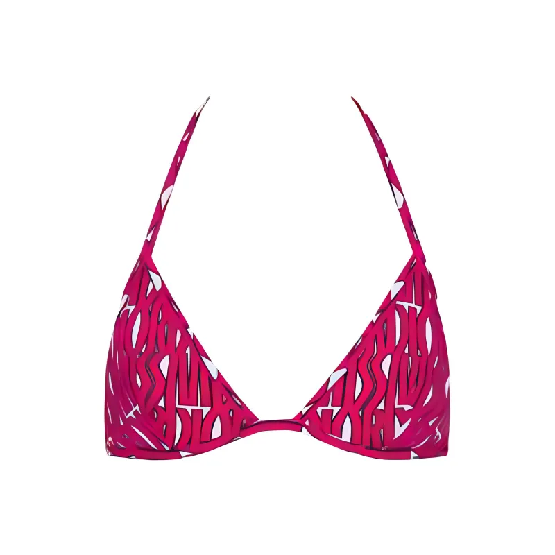 DIOR Printed Bikini Top-0