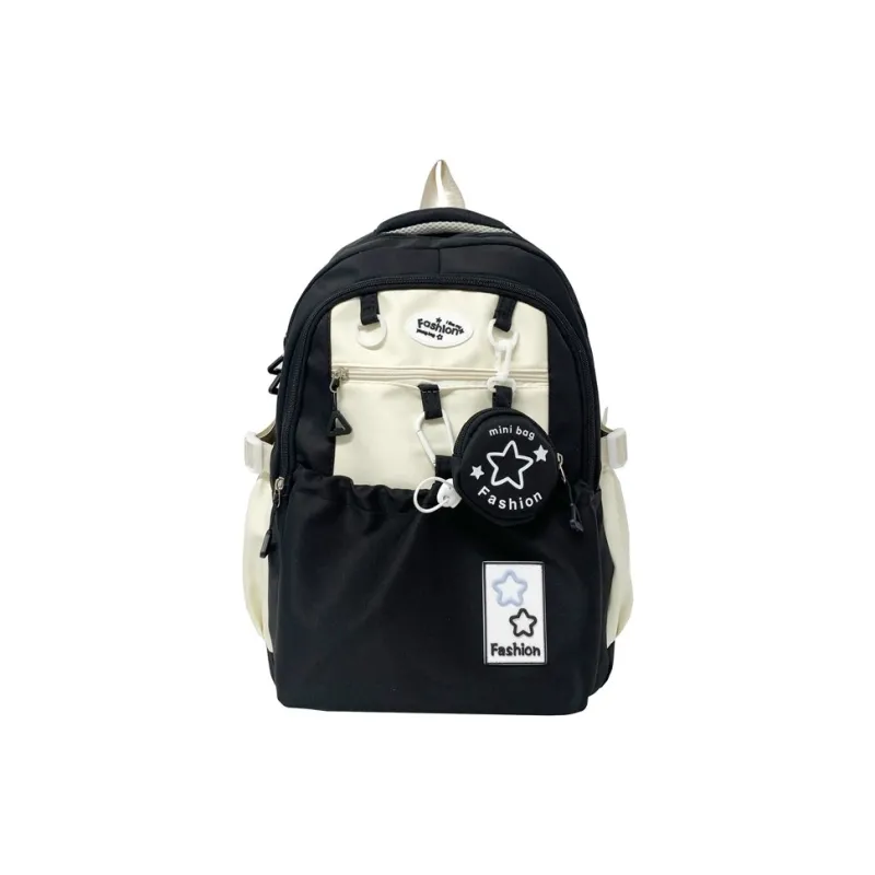 Yalu Nylon Backpack Unisex Multicolor-3