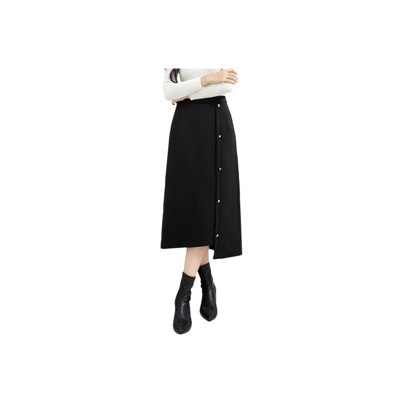 SMEN Casual Long Skirts Women's-0