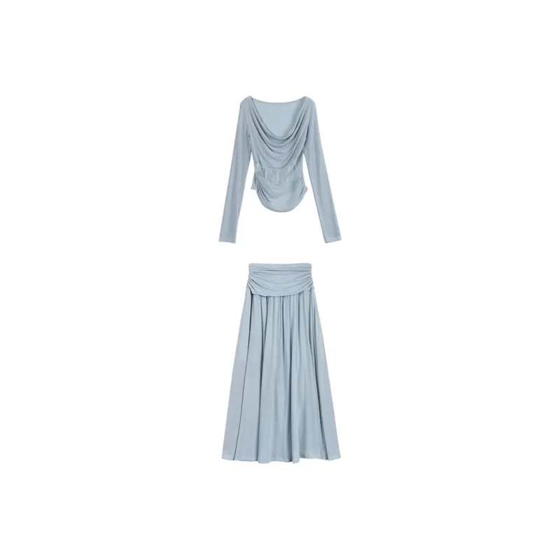 AFGGD Two Piece Skirt Sets Women's-0