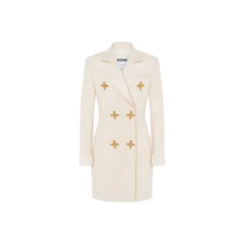 MOSCHINO Evening Dress Women's Ivory White