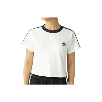 Kappa Raglan Sleeve T Shirt Women's White