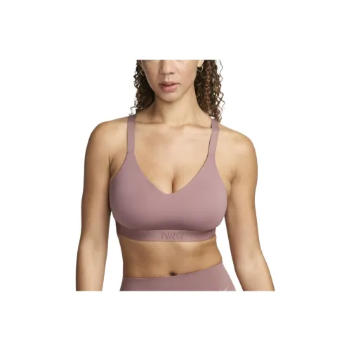 Nike Indy Medium Support Sports Underwear Women's Smokey Mauve Red