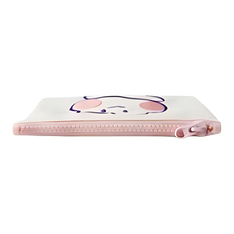 LINE FRIENDS Minini Cotton Earphone Case Storage Bag Unisex White/Purple/Pink-3