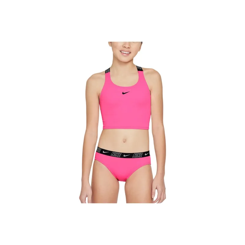 Nike Swim Big Kids' Girls' Crossback Midkini Set-0