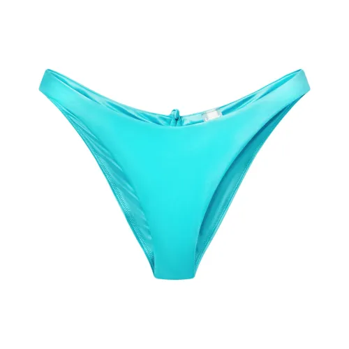 Khy FW24 DROP 010 Ruched Cheeky Bikini Bottom Swimming Shorts Women's Aqua Green