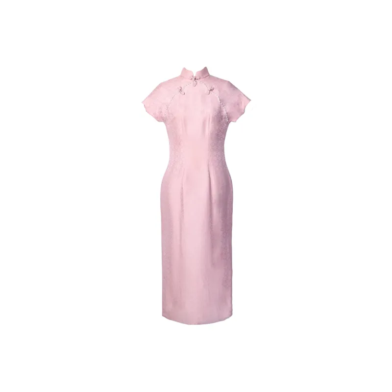 Clothes Cut By Time Cheongsam Women's Pink-0