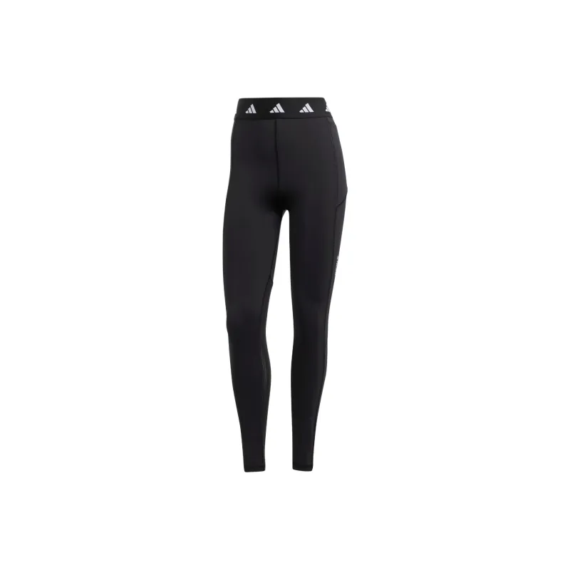 Adidas Techfit Stash Pocket Full-Length Leggings Athletic Trousers Women's Black-0