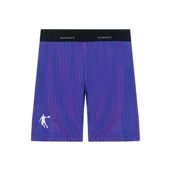 QIAODAN Sports Shorts Men's Capri Blue/Neon Pink