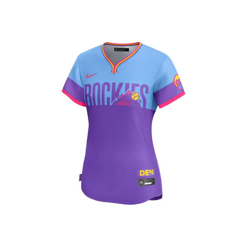 Nike Colorado Rockies City Connect Women's's Nike Dri FIT Adv Mlb Limited Jersey-0