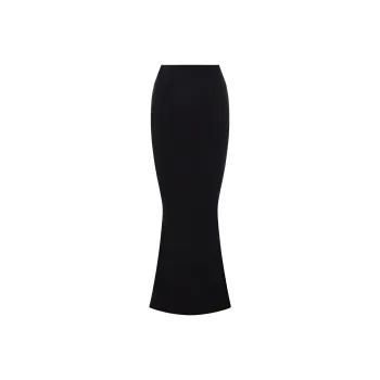 RICK OWENS Dauphine Knit Mermaid Skirt
