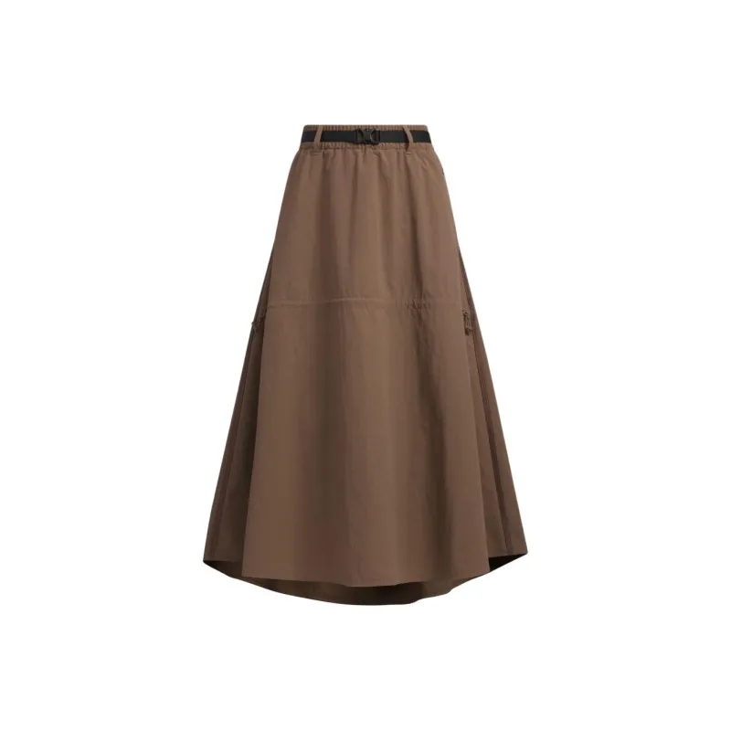 Adidas Casual Long Skirt Women's Brown-0