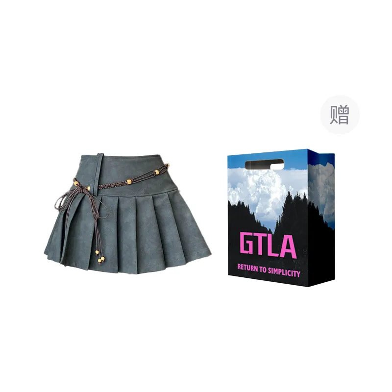 GTLA Leather Short Skirts Women's-7