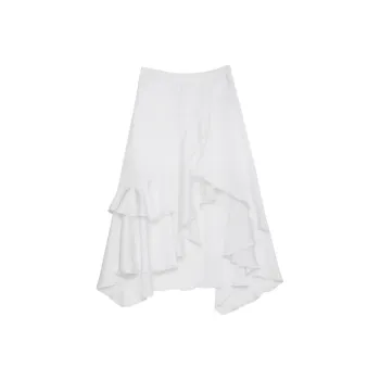 CHIC VEN Casual Long Skirt A Shape Fishtail Dress Women's
