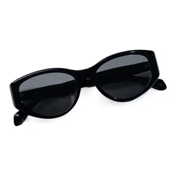 HELEN KELLER Plate Frame Cat Eye Sunglasses Unisex