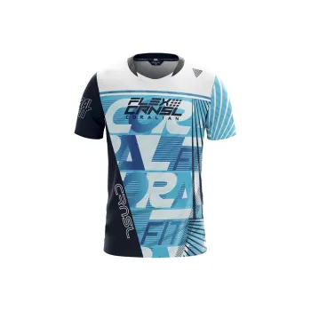 CORALIAN Badminton Clothing Women's Blue White