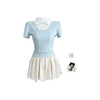 TUSHIFEI Two Piece Skirt Sets Women's