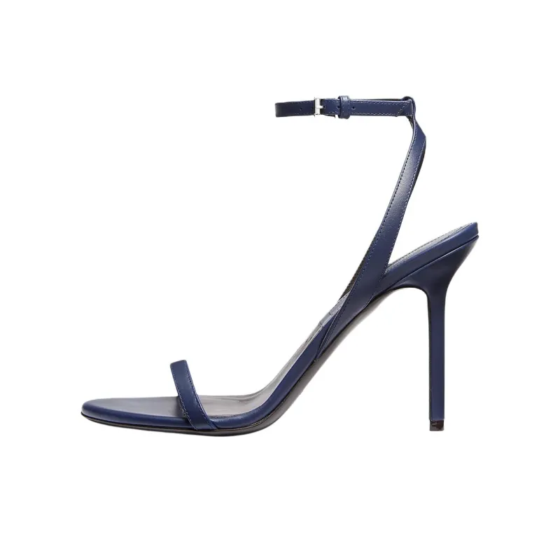 MICHAEL KORS Gwyneth One Strap Sandals 9.9cm Women's Blue-0