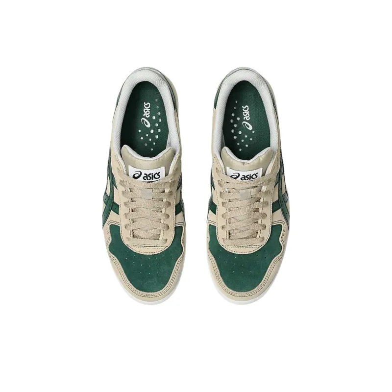 Asics JAPAN PRO Slip Resistant Low Top Casual Shoes Men's Brown Green-5
