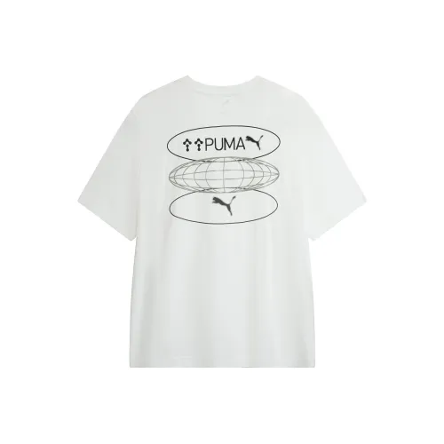 PUMA GRAPHICS 3 Circles Tee T Shirt Men's White