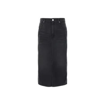 ISABEL MARANT High Waist Front Slit Skirt
