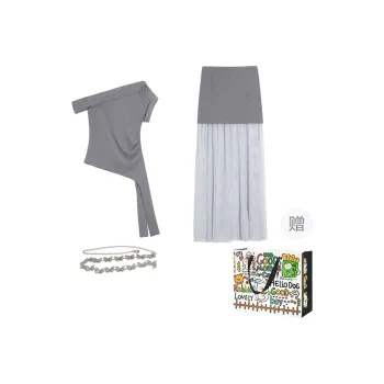Dippanis Skirt Set Women's Gray