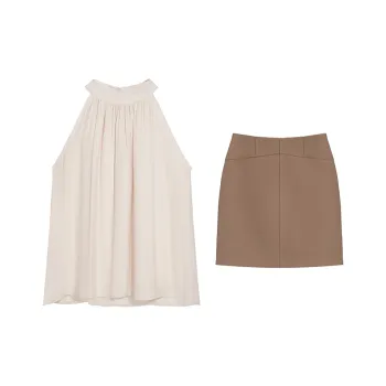 COVER TIME Two Piece Skirt Sets Women's
