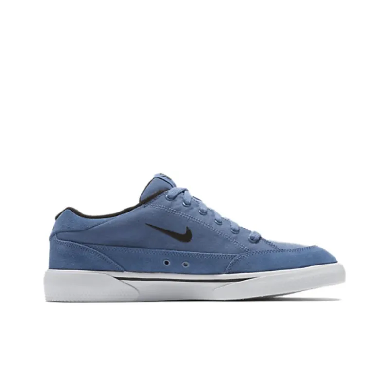 Nike SB ZOOM Anti Slip Wear Resistant Low Top Skateboard Shoes Unisex Blue Black-1