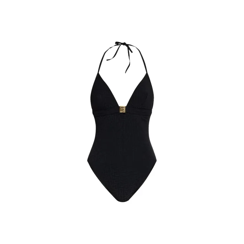 BALMAIN Monogram pattern Swimsuit-0