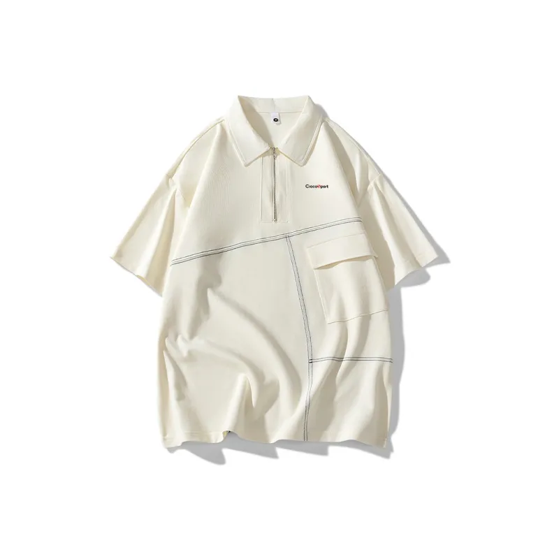 CrocoSport Crocodile Shirt Sports Series Polo Shirt Unisex-0