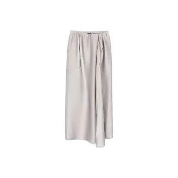 GIORGIO ARMANI Side Silt Satin Skirt