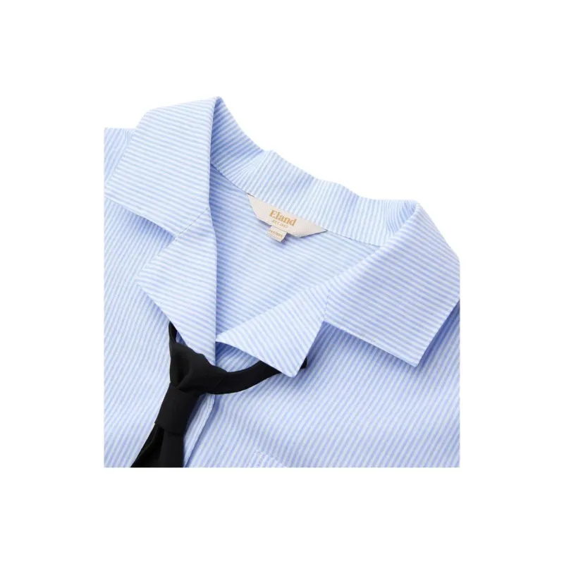 E.land Shirt Women's Light Blue 51 L/Blue-2