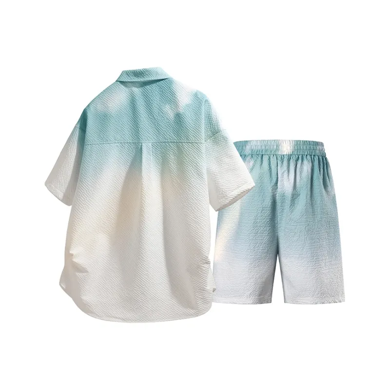 Fakeyoung Shirt Matching Set Unisex-1