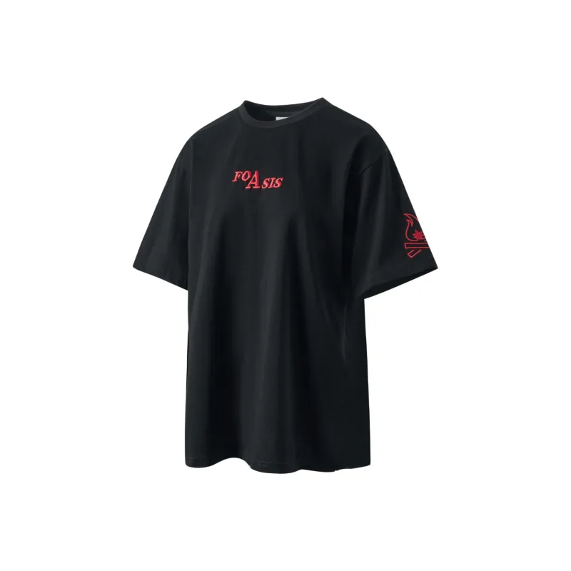 FOASIS Drop Shoulder Sleeve T Shirt Unisex-25