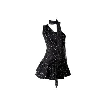 FLIM Sleeveless Dresses Women's Black