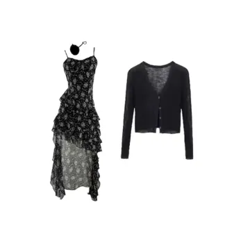 Lookinto Skirt Set Women's Black