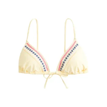 Hollister Two Piece Swimsuits Women's Cream Yellow