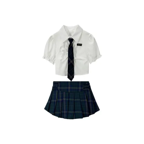 Mu Qingqing Two Piece Skirt Sets Women's