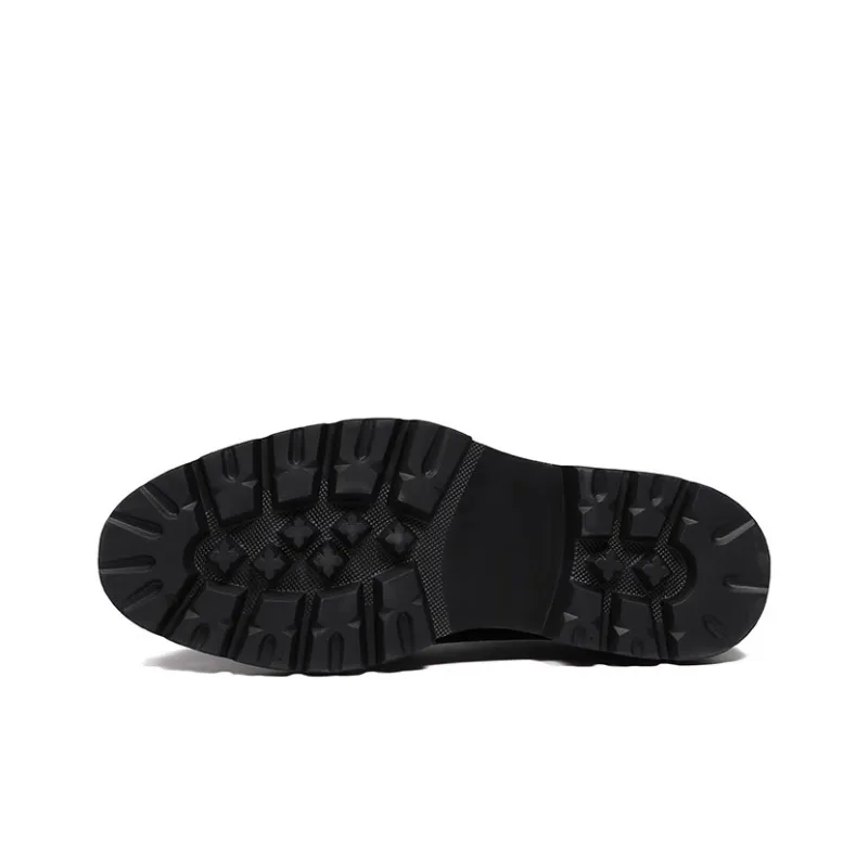 Bansley Men's Casual Shoes Men Low Top Black-5