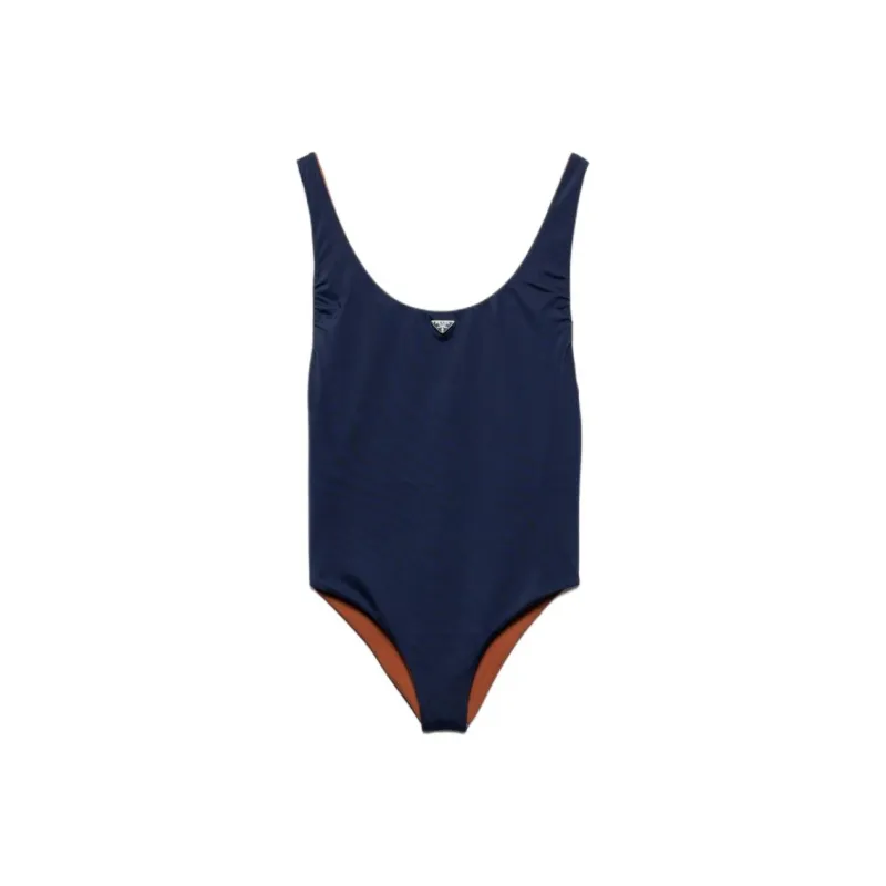 PRADA One piece Swimsuit Women's Blue-0