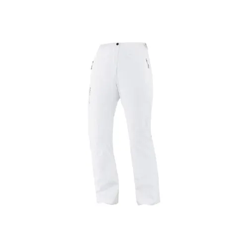 SALOMON Ski Pants Women's White