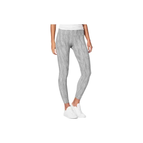Lululemon Wunder Under Athletic Trousers Women's Silver White Jacquard