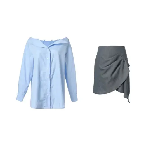 Lookinto Two Piece Skirt Sets Women's