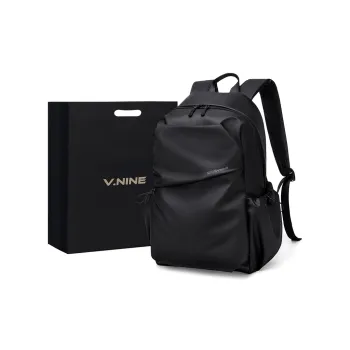 V.NINE Fabric Backpack Large Size Unisex Multicolor