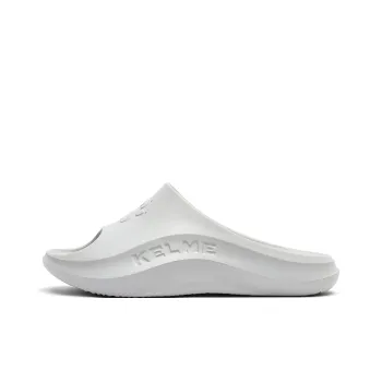 KELME Slip Resistant Abrasion Resistant Slide Slippers Unisex Light Gray
