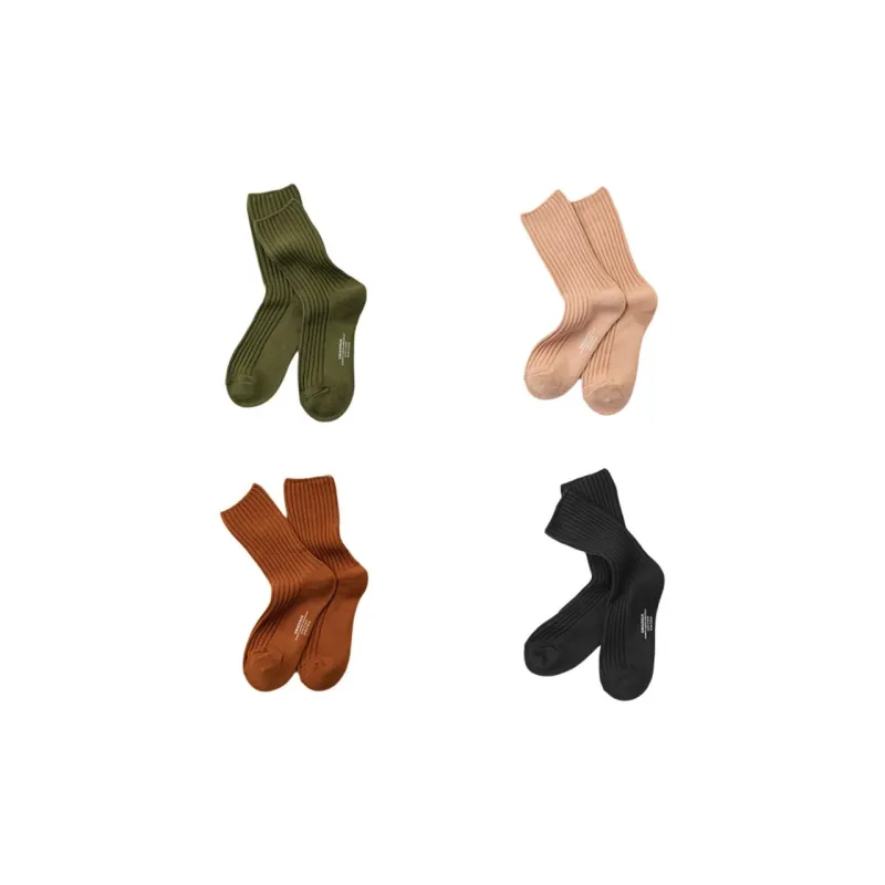 Under The Boots Mid Calf Socks Women's 4 Pack-3