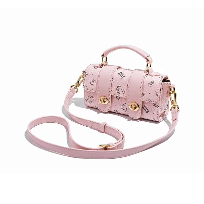 MESUCA Sanrio Hello Kitty Collaboration PU Handbag Women's Multicolor-3