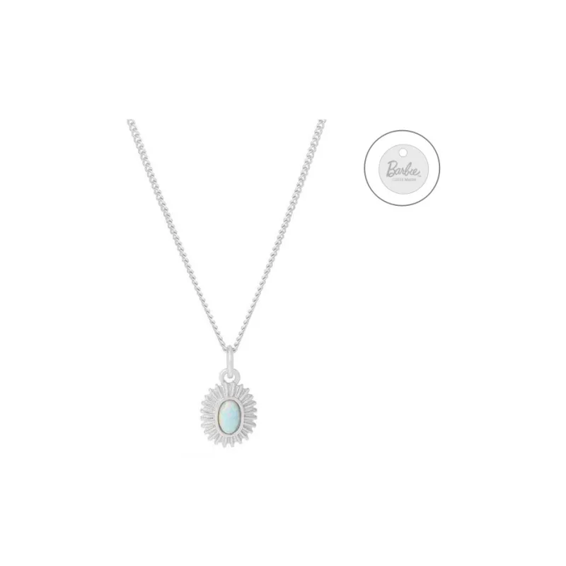 Barbie S925 Silver Necklaces Women's-0