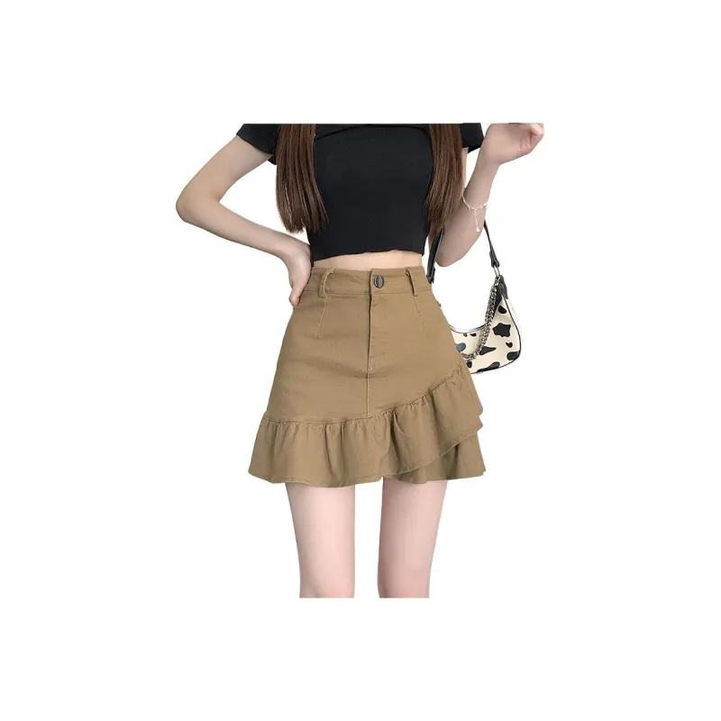 XIANSINIAO Casual Short Skirts Women's-8
